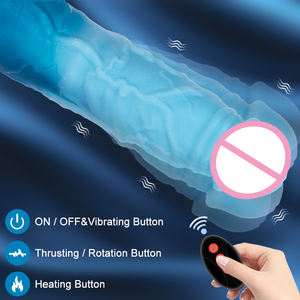 Leistungs starker G-Punkt Dildo <span class=keywords><strong>vibrator</strong></span> Weibliche <span class=keywords><strong>Masturbation</strong></span> <span class=keywords><strong>Dido</strong></span> <span class=keywords><strong>Vibrator</strong></span> Sexspielzeug für Erwachsene Realistischer Dildo <span class=keywords><strong>vibrator</strong></span> für Männer - Product Image 5