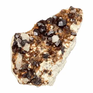 Natürliche Spessartine Mineral Roh granat Granat Cluster Roh probe zum Sammeln