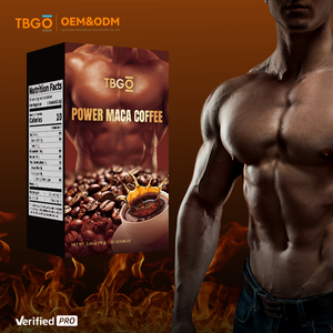 2025 Tbg OEM Tùy Chỉnh Ngay Lập Tức Arabica Đen X Điện Maca Bột Cộng Với Túi Năng Lượng Tăng Cường Đồ Uống Cà Phê Rang Cho Nam Giới - Product Image 1