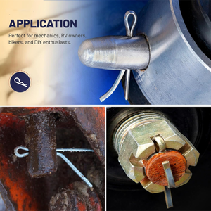 Nhà Máy Bán buôn Chất lượng cao mạ kẽm thép không gỉ O an toàn pin gấp mùa xuân Pin din11023 cam khóa an toàn Pin - Product Image 6