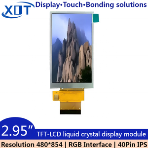 <span class=keywords><strong>2</strong></span>.95 inch TFT LCD LCM hiển thị với SPI + RGB Giao diện màn hình cảm ứng 480x854 Độ phân giải - Product Image 2