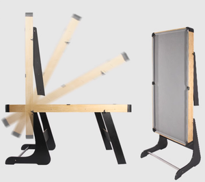 Table de <span class=keywords><strong>billard</strong></span> pliante de 6 pieds Table de <span class=keywords><strong>billard</strong></span> en bois pour bâton de queue de Sport d'intérieur pour le jeu de fête Club gain de place - Product Image 5