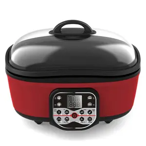 Elektrischer multifunktion aler Slow Cooker 1300W Multi Cooker Air Fryer