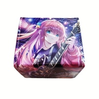 MIO 100 + boîte de rangement en cuir PU Anime de haute qualité grande mallette de rangement pour cartes avec logo personnalisé pour jouer aux jeux de société TCG