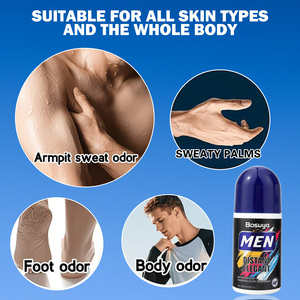 Bosuya MEN Fresh Power <span class=keywords><strong>Deodorante</strong></span> Antitraspirante 48h Lunga Durata Controllo Odori Asciugatura Rapida Profumo Incantevole Per Tutto il Corpo 60ml - Product Image 3