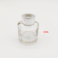 Bouteille de diffuseur de roseau vide de forme ronde 50ML 100ML 120ML 150ML 200ML
