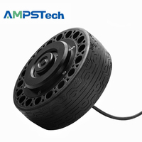 Kit de moteur servo AMPSTech 36VDC IP67, couple de 15 Nm, double axe, pilote CAN Bus, 110 tr/min, pour robot de transport de matériaux en entrepôt
