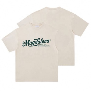 Camisetas de algodón de calidad 100%, camisetas holgadas de algodón, camiseta Unisex estampada, camiseta de gran tamaño - Product Image 1