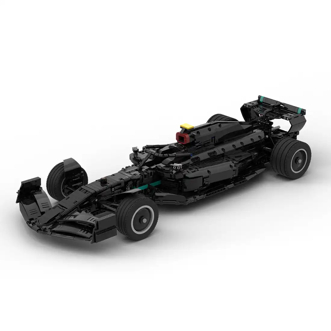 MOC-138981技術策定パフォーマンスW14 one 1 4217142141レースカーおもちゃキッズギフトモデルビルディングブロックレンガセット