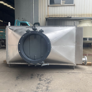Intercambiador de Calor de Tubos de Acero Inoxidable, 600°C Temperatura Máxima, Recipiente a Presión para Fluidos Gaseosos, Ahorro de Energía para Recuperación de Gases de Combustión de Hornos - Product Image 1