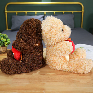 Orsacchiotto di Peluche Morbido <span class=keywords><strong>e</strong></span> Coccoloso in 2 Colori Classici, Ideale per Regali di San Valentino, Decorazione Casa - Product Image 6
