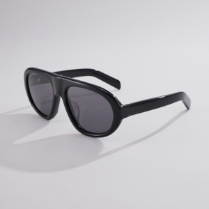 Bulk Wholesale 2026 Trendy Oversized Acetate Sunglasses Custom Logo UV400 Protection Chunky Pilot <b>Eyewear</b> Manufacturer - Product Image 3