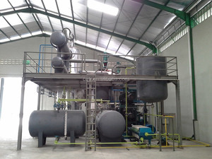 Machine de distillation de recyclage d'huile noire usagée série DIR, équipement de régénération d'huile moteur usagée <span class=keywords><strong>pour</strong></span> la production d'huile de base - Product Image 3