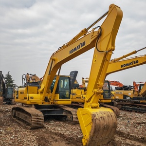 Excavadora Komatsu PC220 usada barata agrícola para excavar, 22 toneladas originales japonesas con EPA,CE, Komatsu, 22 toneladas, para excavar - Product Image 2