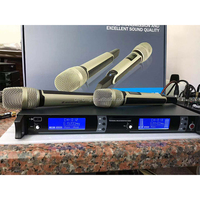 Micrófono Inalámbrico de Mano Profesional SKM9000 de Alta Calidad True Diversity Sistema de Karaoke UHF