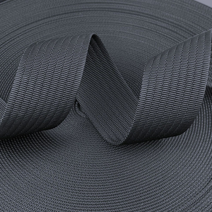 Sangle de sécurité en polyester robuste de 1,5 po de large, noire, pour extérieur, protection, sangle de bagage, accessoires de chaussures, attaches de fixation - Product Image 3