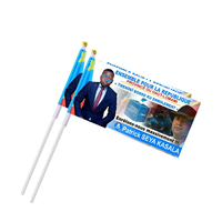 Gahumi Factory T-shirt de campagne personnalisé RDC Impression numérique par sublimation T-shirts pour les élections générales de la République démocratique du Congo