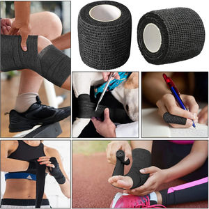 Sport <span class=keywords><strong>Tape</strong></span> Selbst klebendes medizinisches <span class=keywords><strong>Tape</strong></span> für Sport <span class=keywords><strong>Cohesive</strong></span> Bandage Wrap Rolls Athletic <span class=keywords><strong>Tape</strong></span> Klebeband Wrap Vet Stretch Wrap - Product Image 5