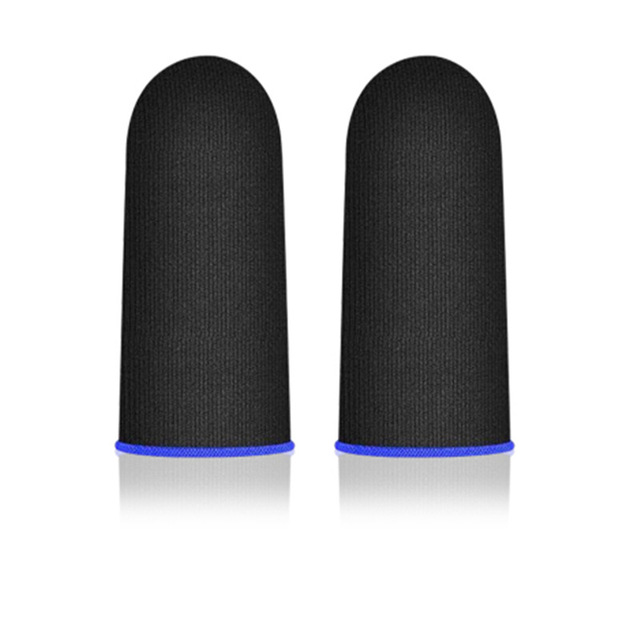Gaming Finger Sleeve Sweatproof Finger Cover Breathable Fingertips for Mobile Games Touch Screen Finger Controller