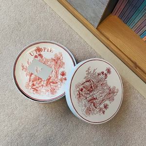 Nouvel ensemble de 4 assiettes en porcelaine de style européen, en porcelaine fine pour le dîner - Product Image 1