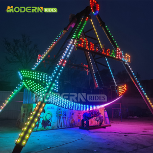 Manège Commercial Viking Ship Ride à 24 Places, Grand Équipement d'Attraction Extérieur, Manège Bateau Pirate pour Fêtes Foraines - Product Image 1