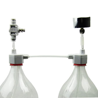 Générateur de CO2 pour aquarium, réacteur de dioxyde de carbone, diffuseur d'air pour aquarium, bouchon de bouteille à vis rapide, pièces et accessoires
