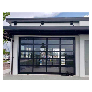 Portes <span class=keywords><strong>de</strong></span> <span class=keywords><strong>garage</strong></span> personnalisées en noir brillant pour les maisons, <span class=keywords><strong>porte</strong></span> <span class=keywords><strong>de</strong></span> <span class=keywords><strong>garage</strong></span> en verre, <span class=keywords><strong>porte</strong></span> <span class=keywords><strong>de</strong></span> <span class=keywords><strong>garage</strong></span> en verre isolée sans cadre - Product Image 1