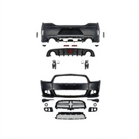 Kit de Conversión de Parachoques Delantero y Trasero Estilo SRT para Dodge Charger 2008-2014, Actualización de Carrocería Exterior