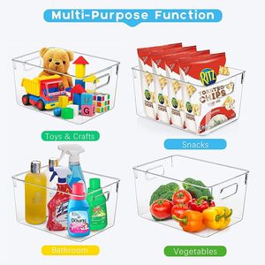 Customized Transparent Plastic PET <strong>Kitchen</strong> Storage Box Refrigerator Drawer Fridge Organizer Plastic Parts Injection Mold - Product Image 3