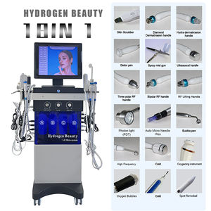 Appareil de soin du visage professionnel CE 18-en-1 à microdermabrasion au diamant, jet d'oxygène et aspiration - Product Image 4