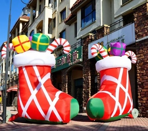 <span class=keywords><strong>2025</strong></span> giáng sinh vớ <span class=keywords><strong>Inflatable</strong></span> khổng lồ thả bóng với quà tặng điền cho quảng cáo/trang trí - Product Image 5