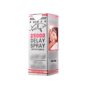 Spray Retardante Extra Fuerte 48000/25000/14000 45ml Deadly Shark 25000 Power para Hombres Sin Aditivos - Product Image 3