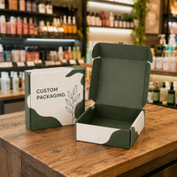 Boîtes d'expédition personnalisées écologiques avec logo imprimé en CMJN, boîtes d'emballage en carton ondulé, vente en gros, fourniture d'usine