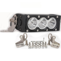 Bande lumineuse LED jaune et blanche, bicolore, à double faisceau (phares de croisement et de route), à installation supérieure pour modification automobile