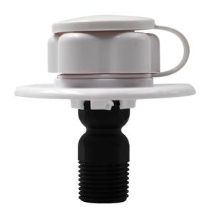 ช่องเติมน้ำจืดพลาสติกสีขาวสำหรับรถเทรลเลอร์ผลิตภัณฑ์วาล์ว - Product Image 1