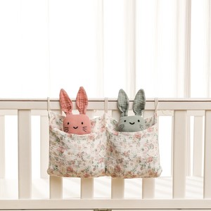 Organizer per Culla in Puro Cotone Multiuso con Cordoncini Regolabili per Conservazione e Organizzazione nel Camerino - Product Image 6