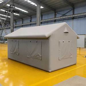 Tenda da Campeggio Gonfiabile in <span class=keywords><strong>PVC</strong></span> Personalizzata Grande con Una Camera da Letto, Impermeabile, per Quattro Stagioni, Casa d'Aria per Glamping Multi-Persona - Product Image 2