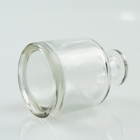 Avertan – Lot de Bouteilles en Verre Transparent pour Diffuseur d'Arômes, avec Bouchons à Vis Scellés au Liège, 50/100/150/200/300 ml – Parfum d'Ambiance pour la Maison