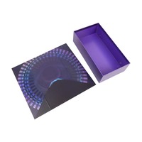 Vente en gros, nouvelle arrivée, boîte cadeau rigide de luxe écologique et portable avec affichage transparent, impression offset, recyclable et réutilisable