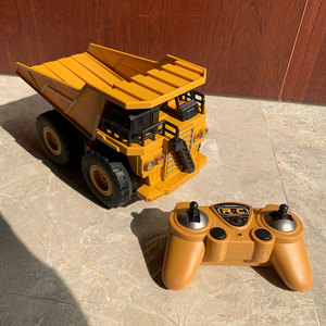 Camion Ribaltabile RC per Bambini 1/24 con Luci, Veicolo Giocattolo Telecomandato 2.4G, Camion Giocattolo da Ingegnere - Product Image 4