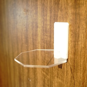 Wholesale Lightweight Portable Eco Friendly <b>Wall</b> Mounted Acrylic <b>Display</b> Shelf Easy Assemble For Home Collectible - Product Image 4