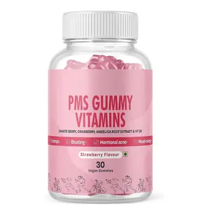 Оптовая продажа, гормональный баланс, витамин PMS, жевательные конфеты для облегчения менструальной боли, поддержка PMS