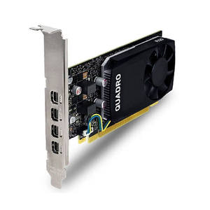 การ์ดจอกราฟิกประสิทธิภาพสูงระดับมืออาชีพ 2GB GDDR5 DisplayPort สำหรับเวิร์กสเตชัน GPU สำหรับ CAD BIM 3D Rendering Quadro P600 Desktop Q - Product Image 1