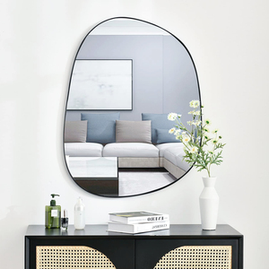 <span class=keywords><strong>Miroir</strong></span> mural à bord irrégulier et profilé de forme personnalisable pour la décoration de la maison Caractéristique du salon Décoration intérieure - Product Image 2