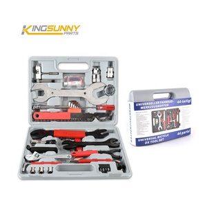 Ensemble complet d'outils de réparation de pièces de bicyclette Boîte à outils d'entretien pour vélo électrique Facile à utiliser Pièces de rechange Accessoires pour vélo - Product Image 1