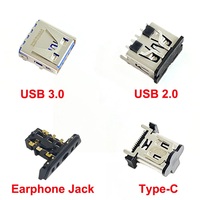 Ports HDMI compatibles de remplacement, ports USB 2.0 3.0, connecteur de type C, prise pour écouteurs, prise pour casque, prise jack pour PS5