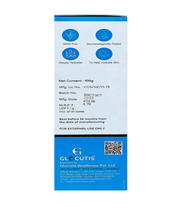 Crème réparatrice de barrière cutanée Glocutis Soft Cutis, renforce la barrière cutanée, hydrate en profondeur et garde la peau non grasse (100g) - Product Image 1