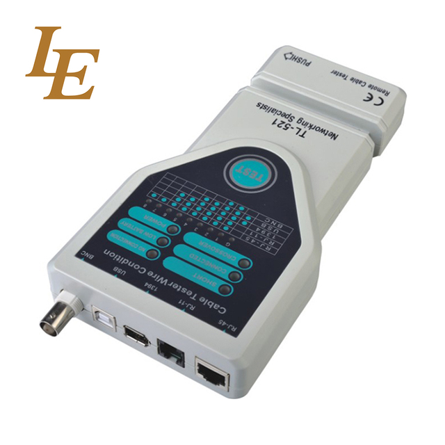 LE Network Quality Tester Rj45 LAN Cable & Fiber Optic Equipment Hardware Tools