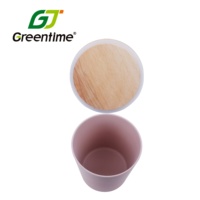 Boîte ronde de rangement en Fiber de bambou, nouveau Type de boîte à pain de qualité alimentaire, vente en gros, boîte à Lunch en Fiber de bambou