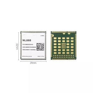 โมดูลอุตสาหกรรม LTE Cat 4 LCC รุ่น NL668 พร้อมตัวเลือก GNSS GPS/GLONASS/BDS/Galileo DFOTA -40 ℃ ~+85 ℃   สำหรับเราเตอร์/เกตเวย์ - Product Image 3